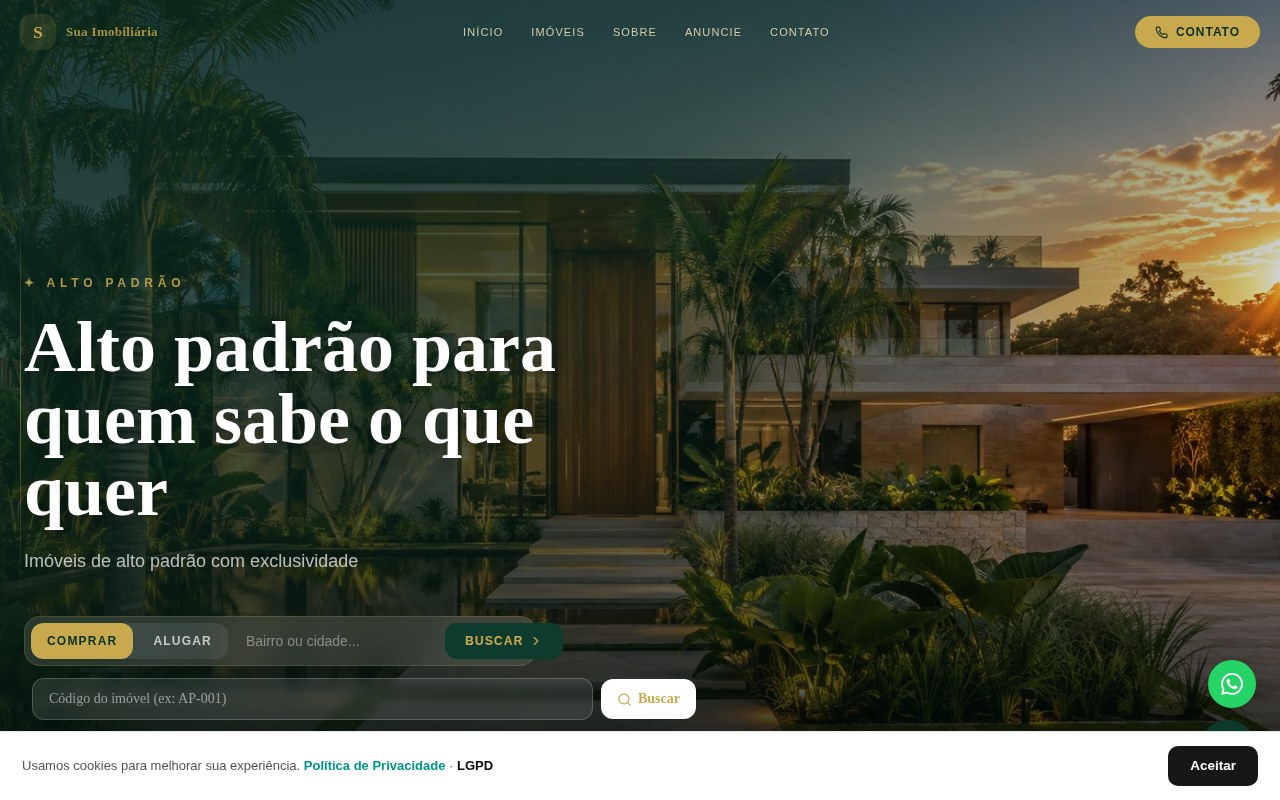 Prévia Alto Padrão